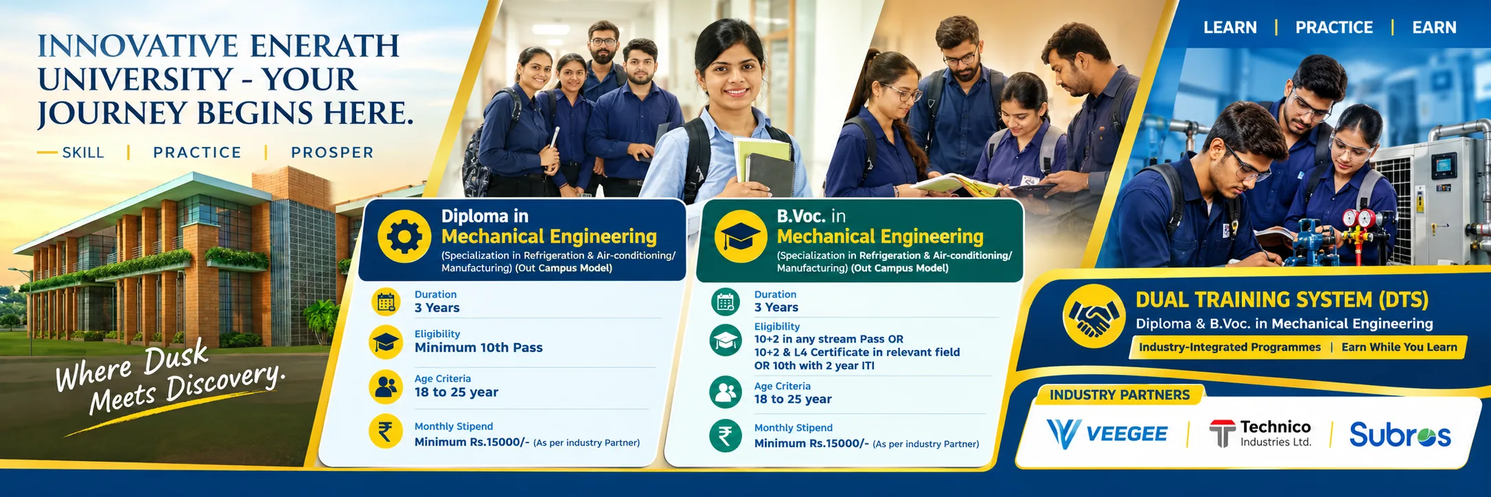 SVSU skill university campus and learning